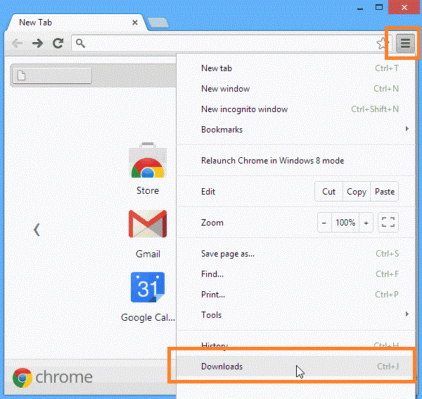 chrome downloading file instead of displaying page